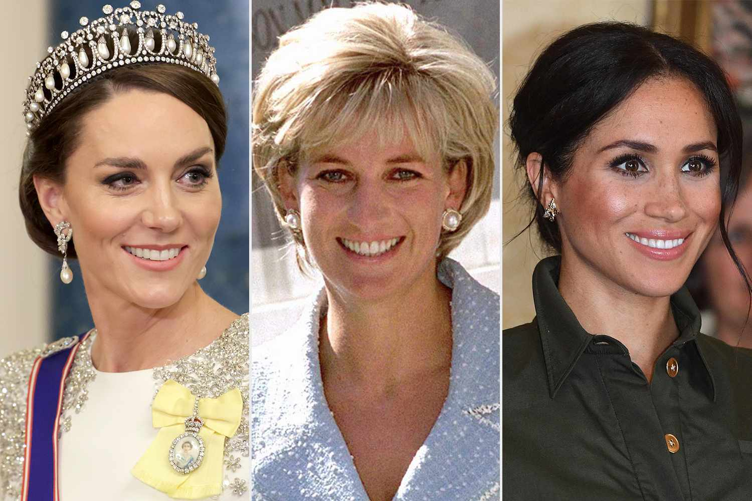 They Keep Her Close: Every Time Meghan and Kate Wore Princess Diana’s Jewelry